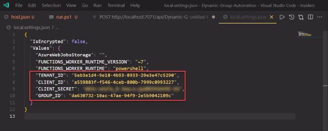 local.settings.json